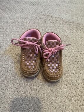 Toddler Girl Sz 5 Twister Lace Up Boots